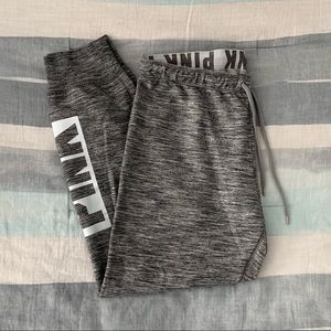 PINK Heather Grey Sweats